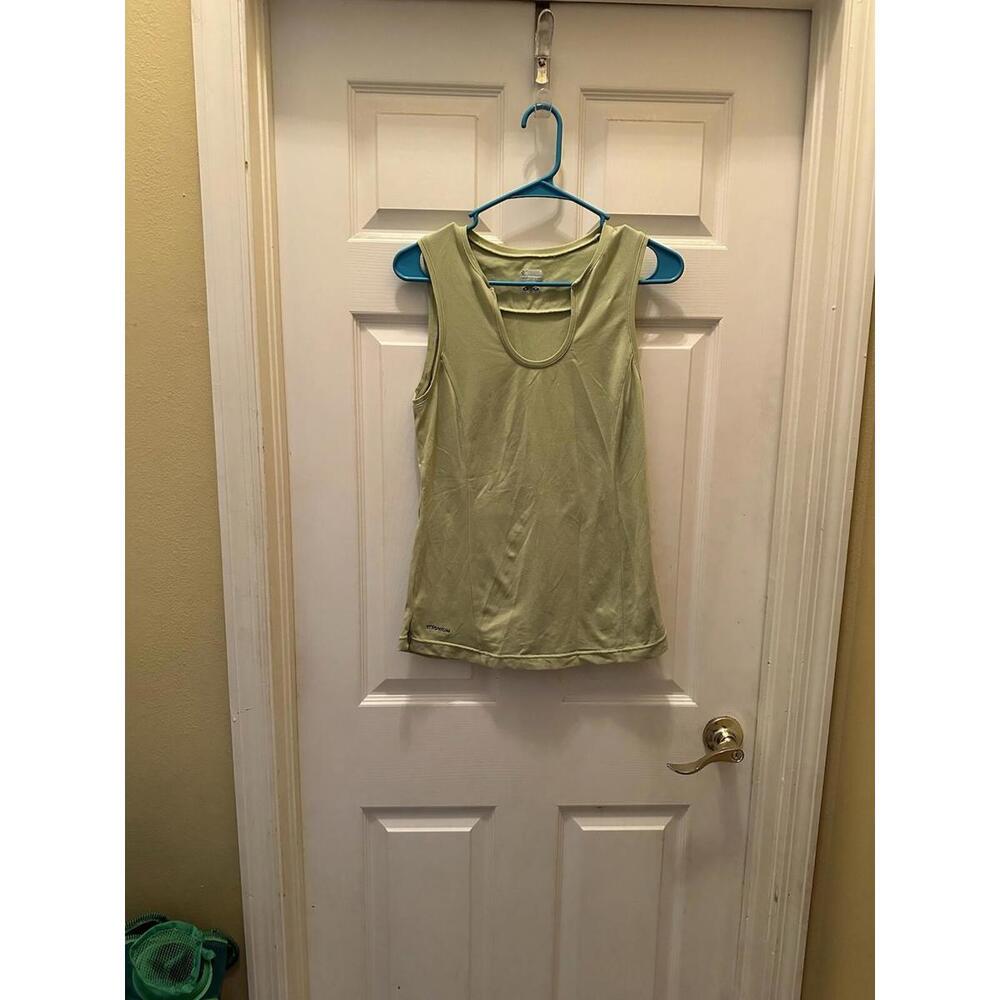 Women’s Columbia Titanium Medium Sleeveless Green Tank Top